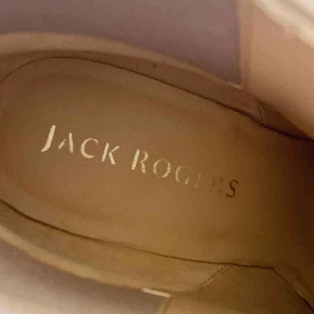Jack Rogers Poppy Leather Bootie 9.5 Tan NEW - Picture 9 of 10